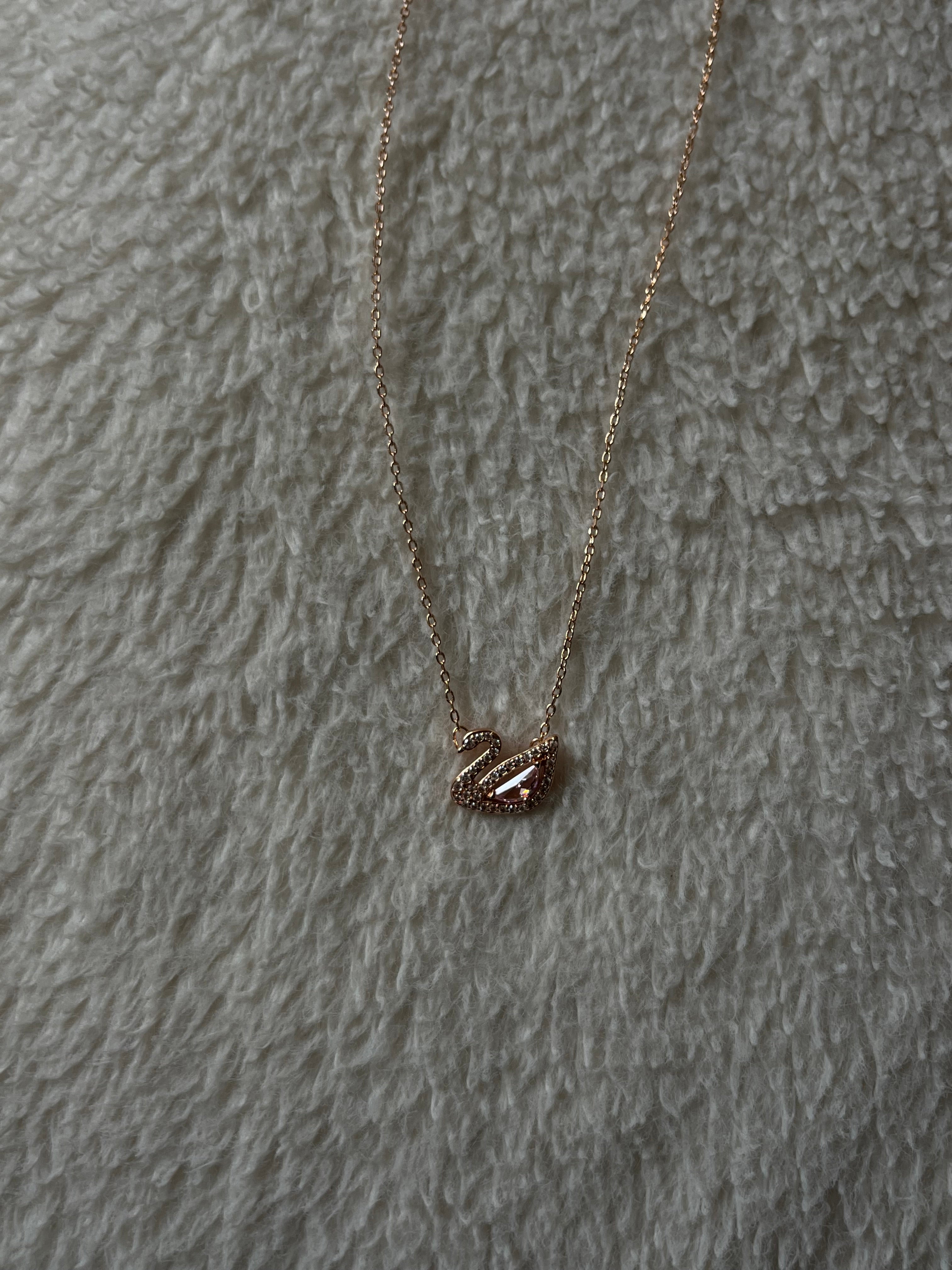 Swarovski Swan Necklace
