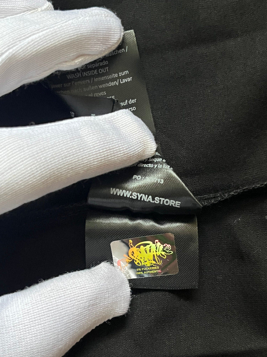 Lil Syna Black Tee