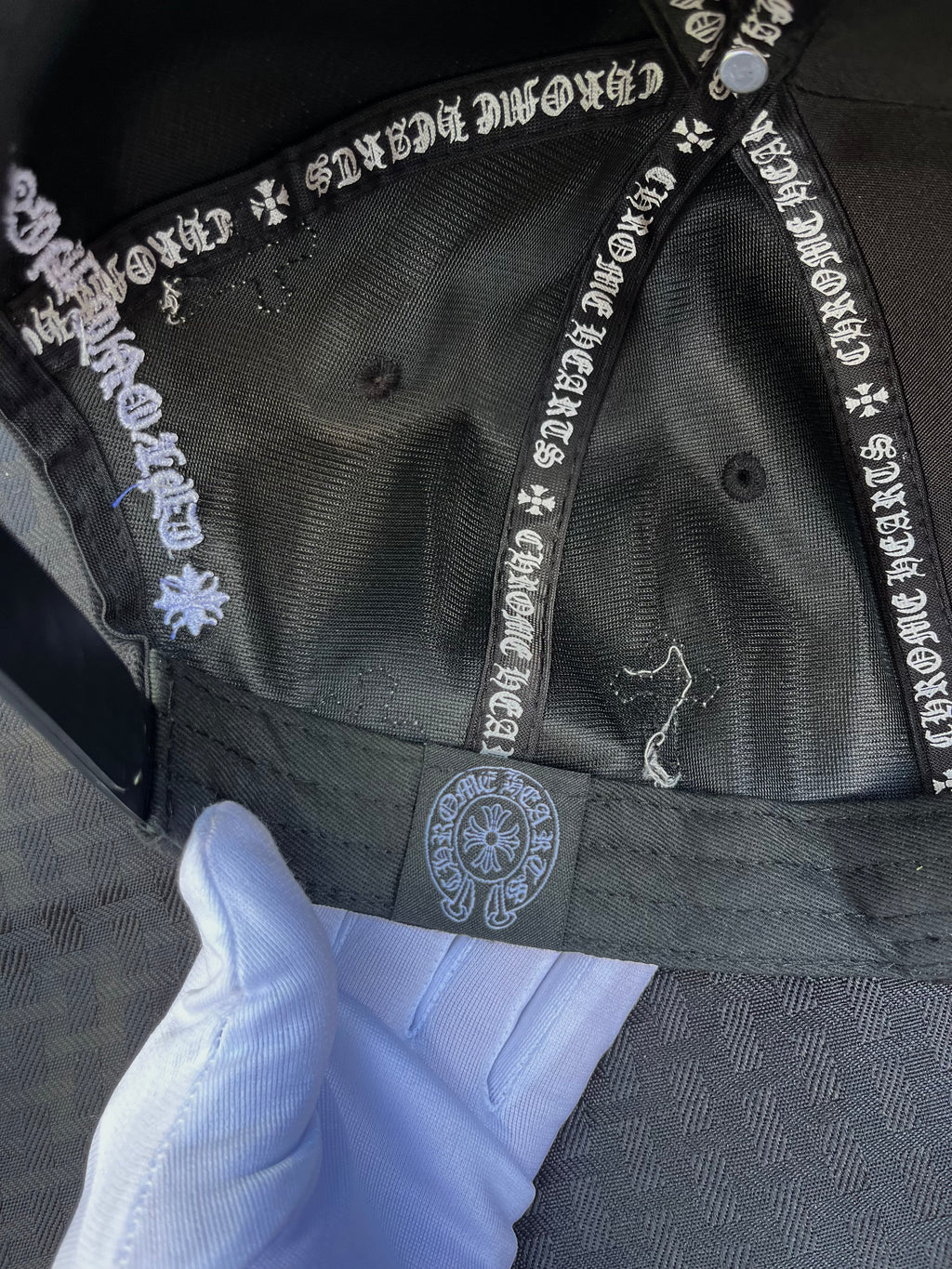 Chrome Hearts Patched Cap