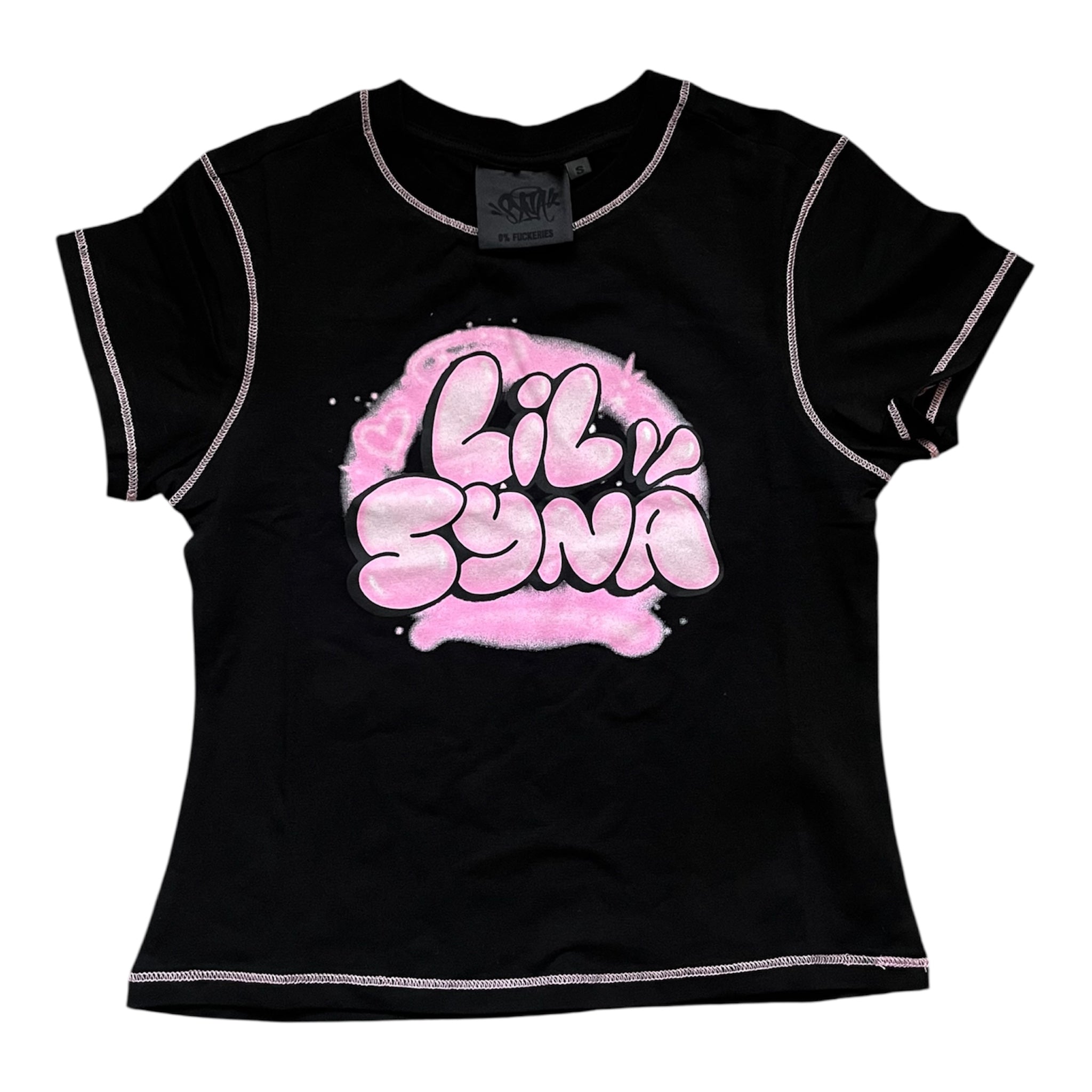 Lil Syna Black Tee