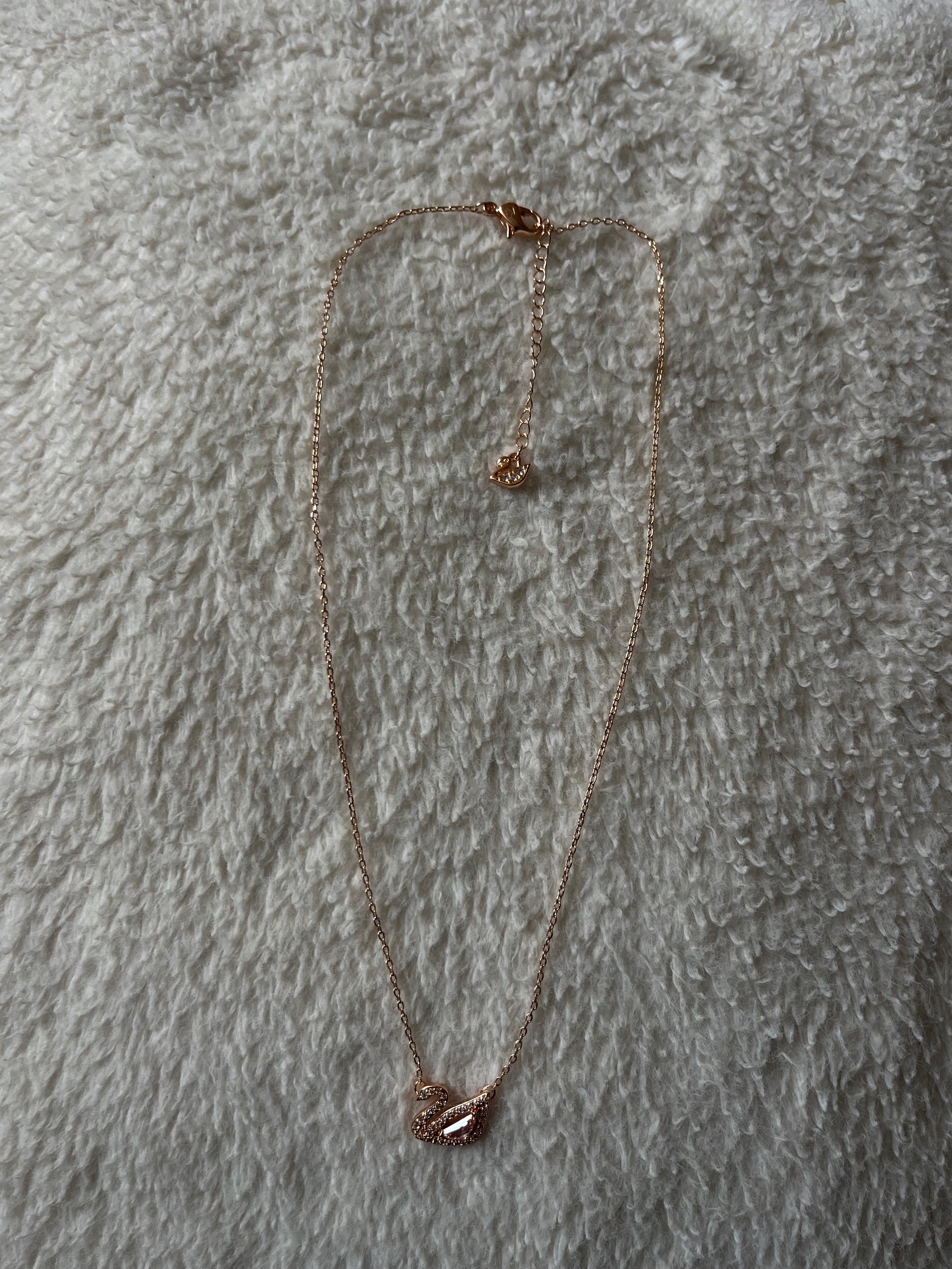 Swarovski Swan Necklace