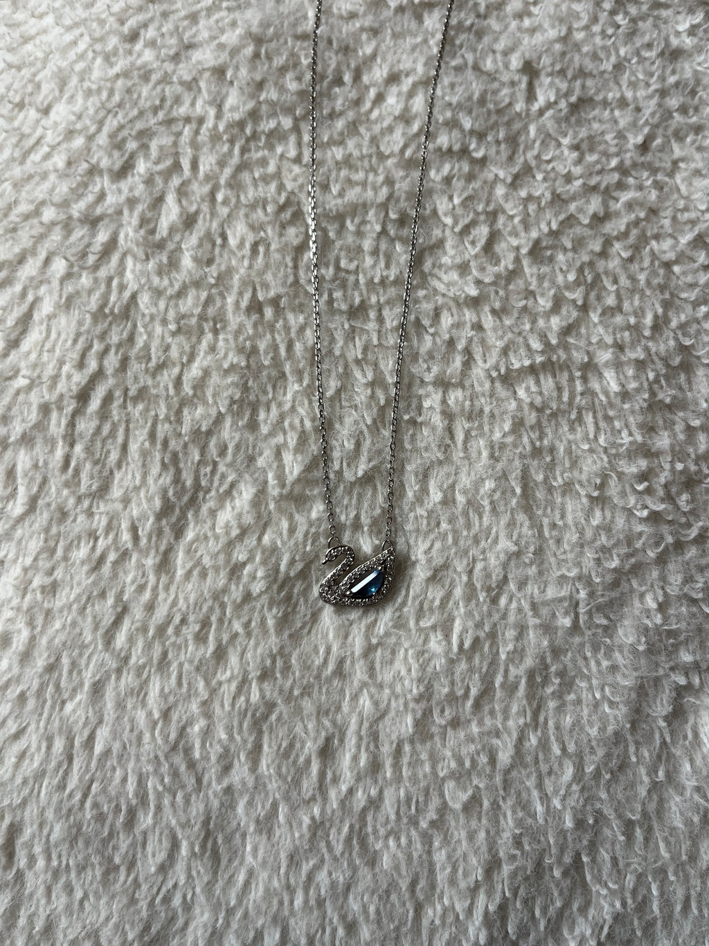 Swarovski Swan Necklace