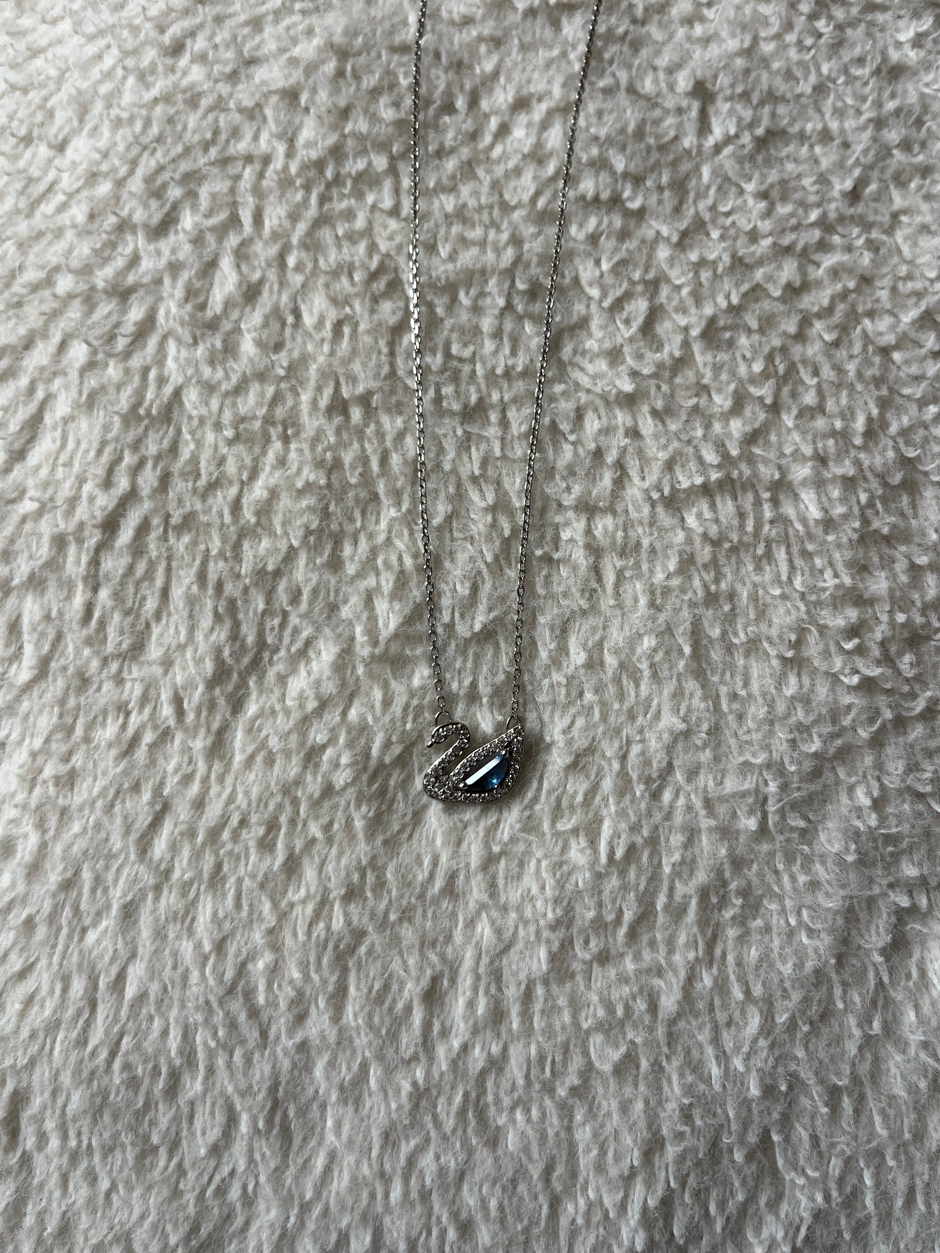 Swarovski Swan Necklace