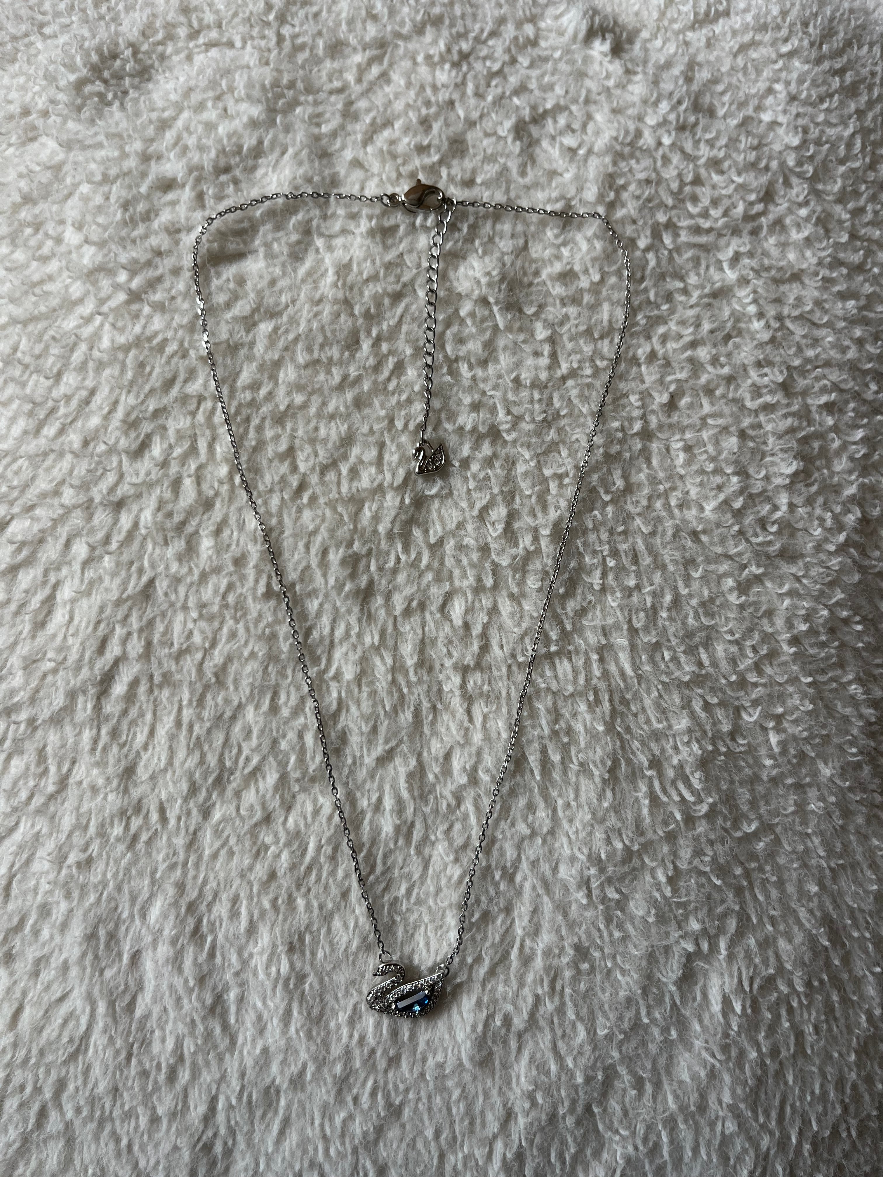 Swarovski Swan Necklace