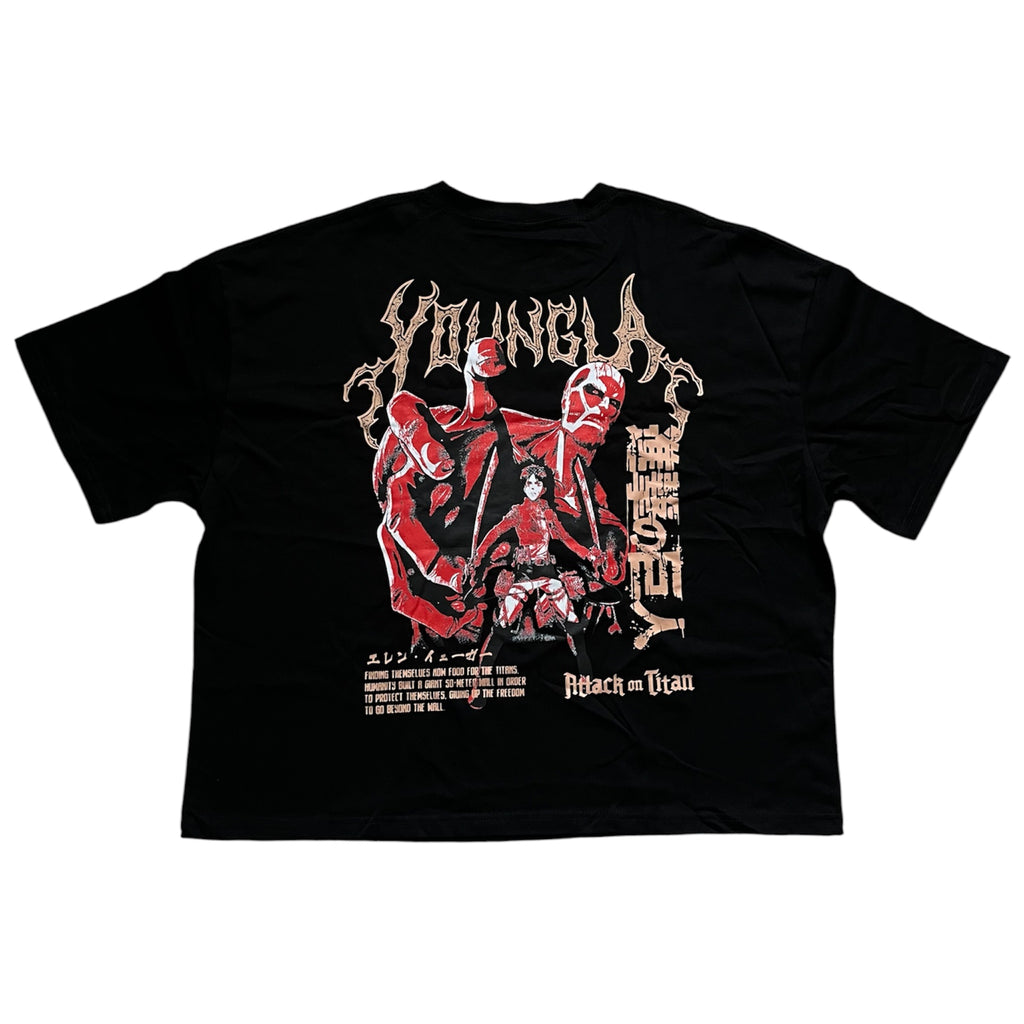 YoungLA x AOT Cropped Tee