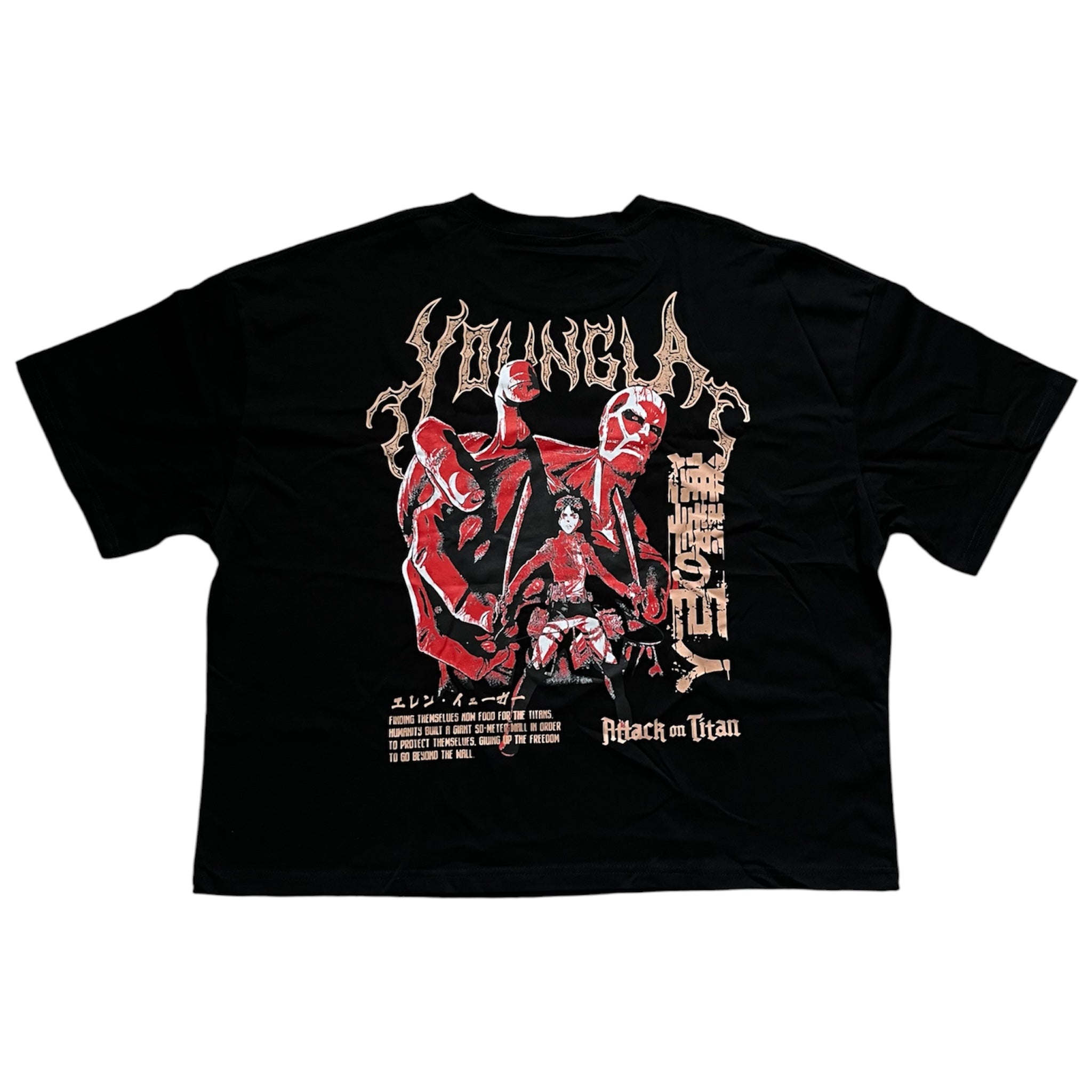 YoungLA x AOT Cropped Tee