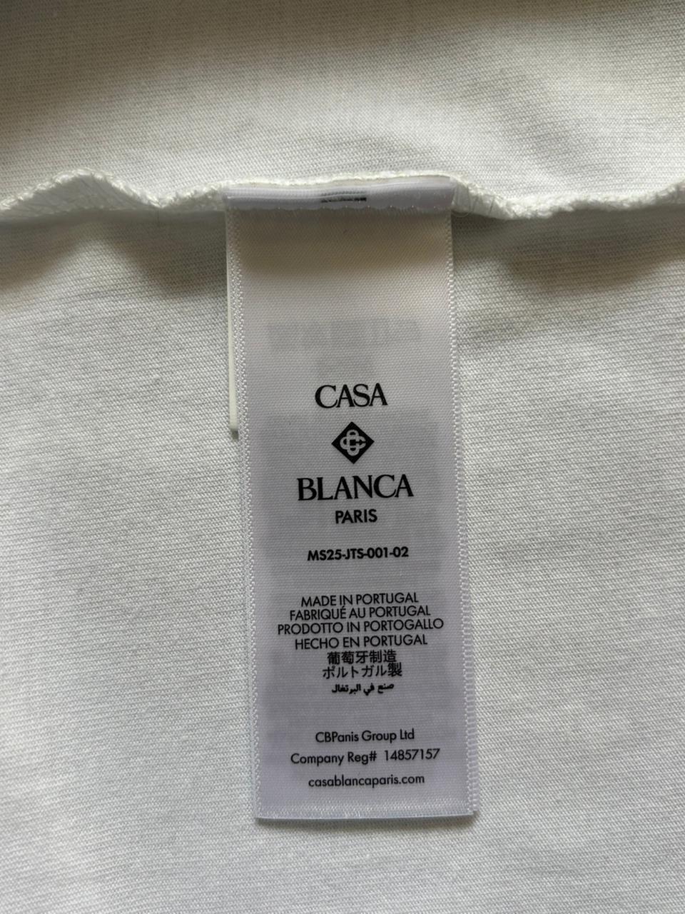 Casablanca Aiiiiir Print Organic Cotton Tee
