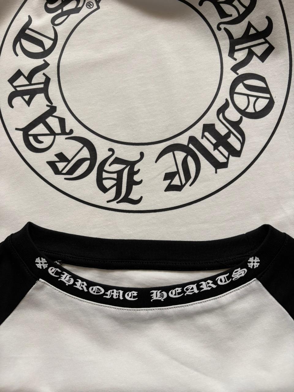 Chrome Hearts Horseshoe Baseball Shirt