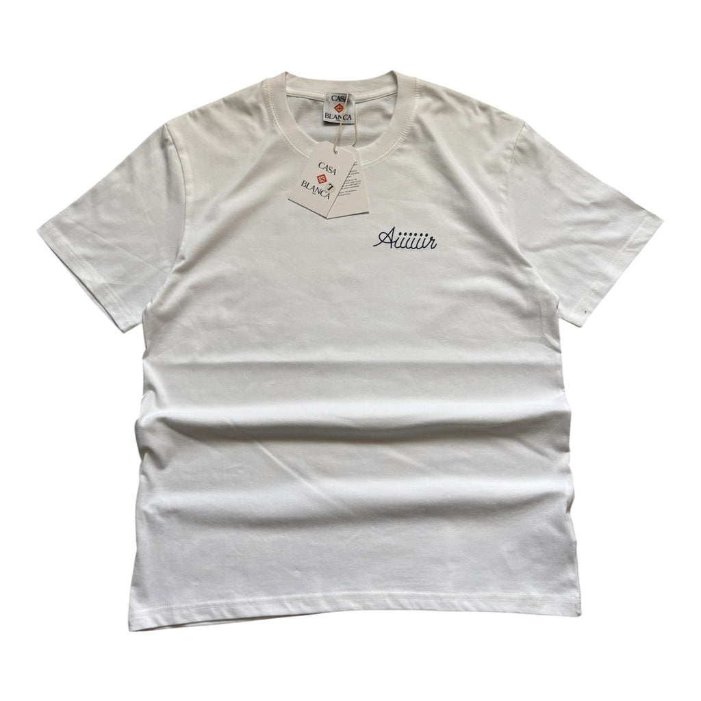 Casablanca Aiiiiir Print Organic Cotton Tee