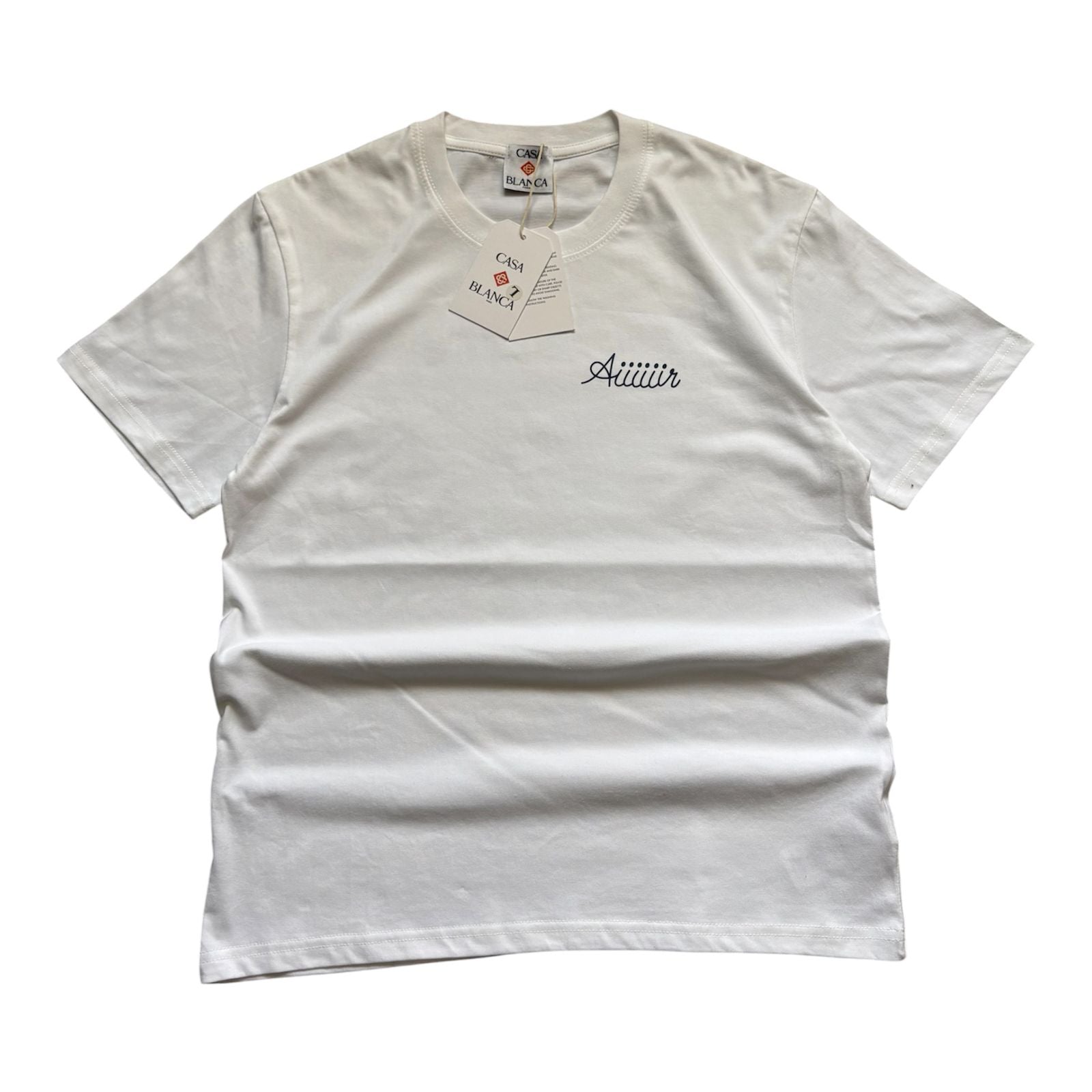 Casablanca Aiiiiir Print Organic Cotton Tee