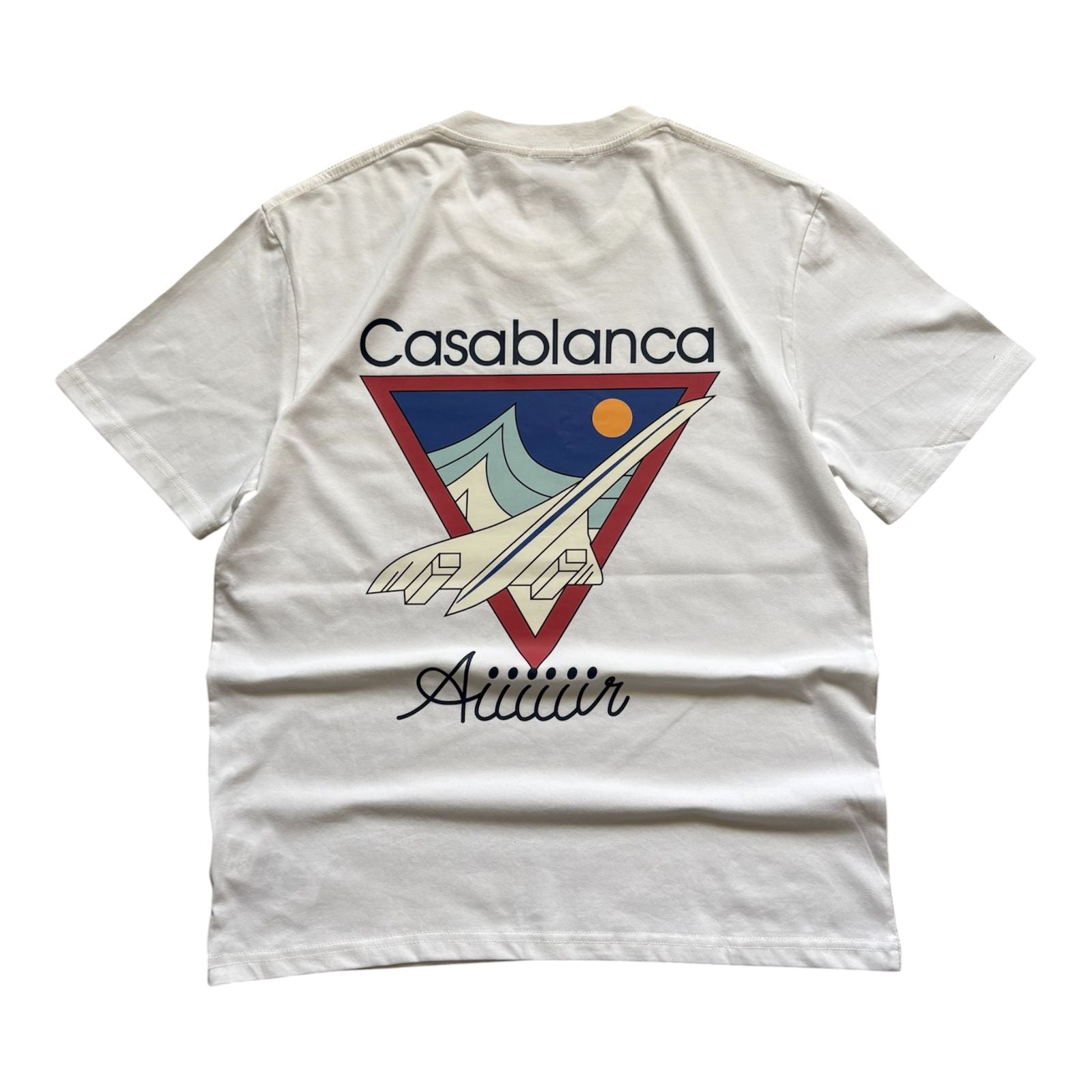 Casablanca Aiiiiir Print Organic Cotton Tee