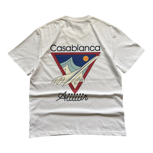 Casablanca Aiiiiir Print Organic Cotton Tee