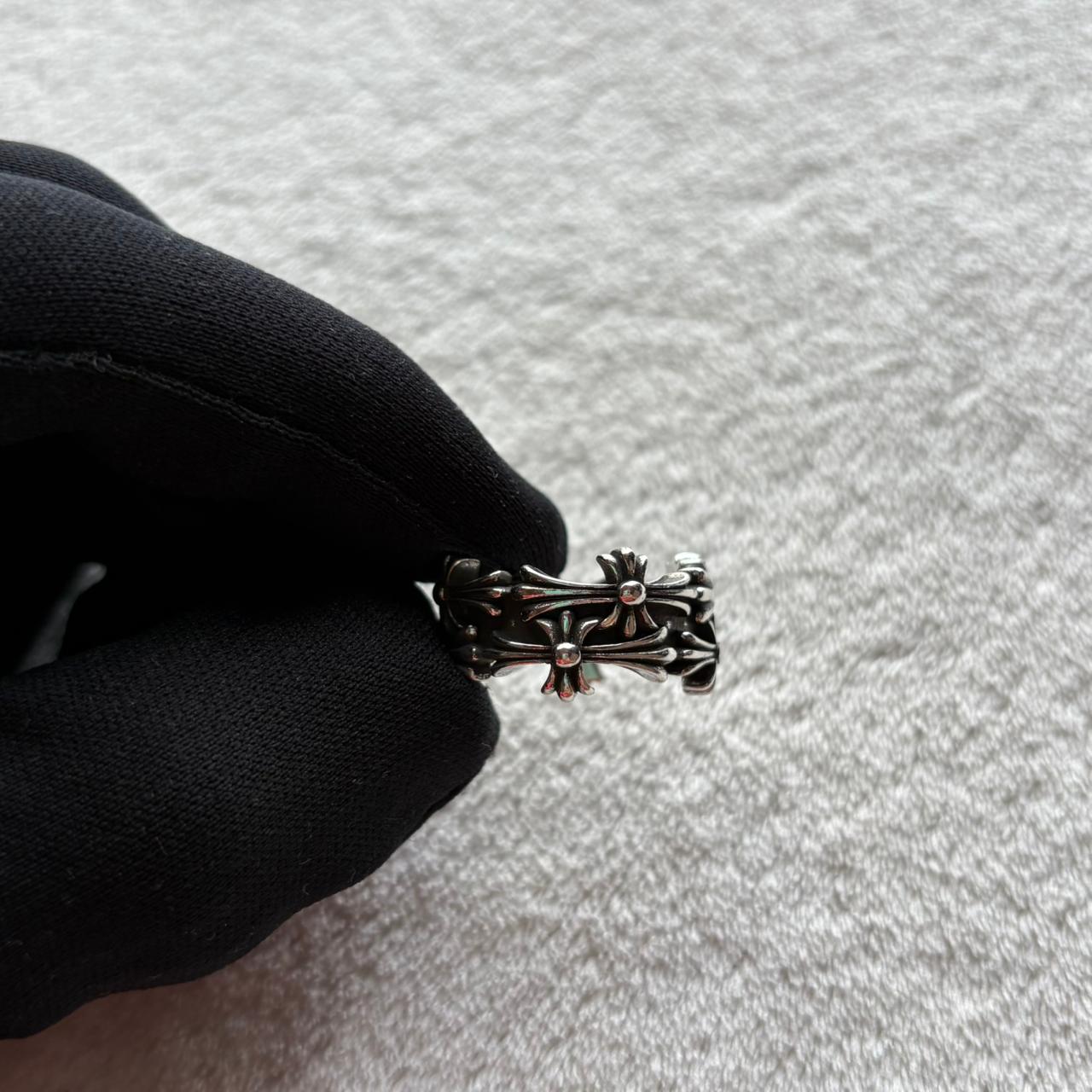 Chrome Hearts Cementery Cross Ring