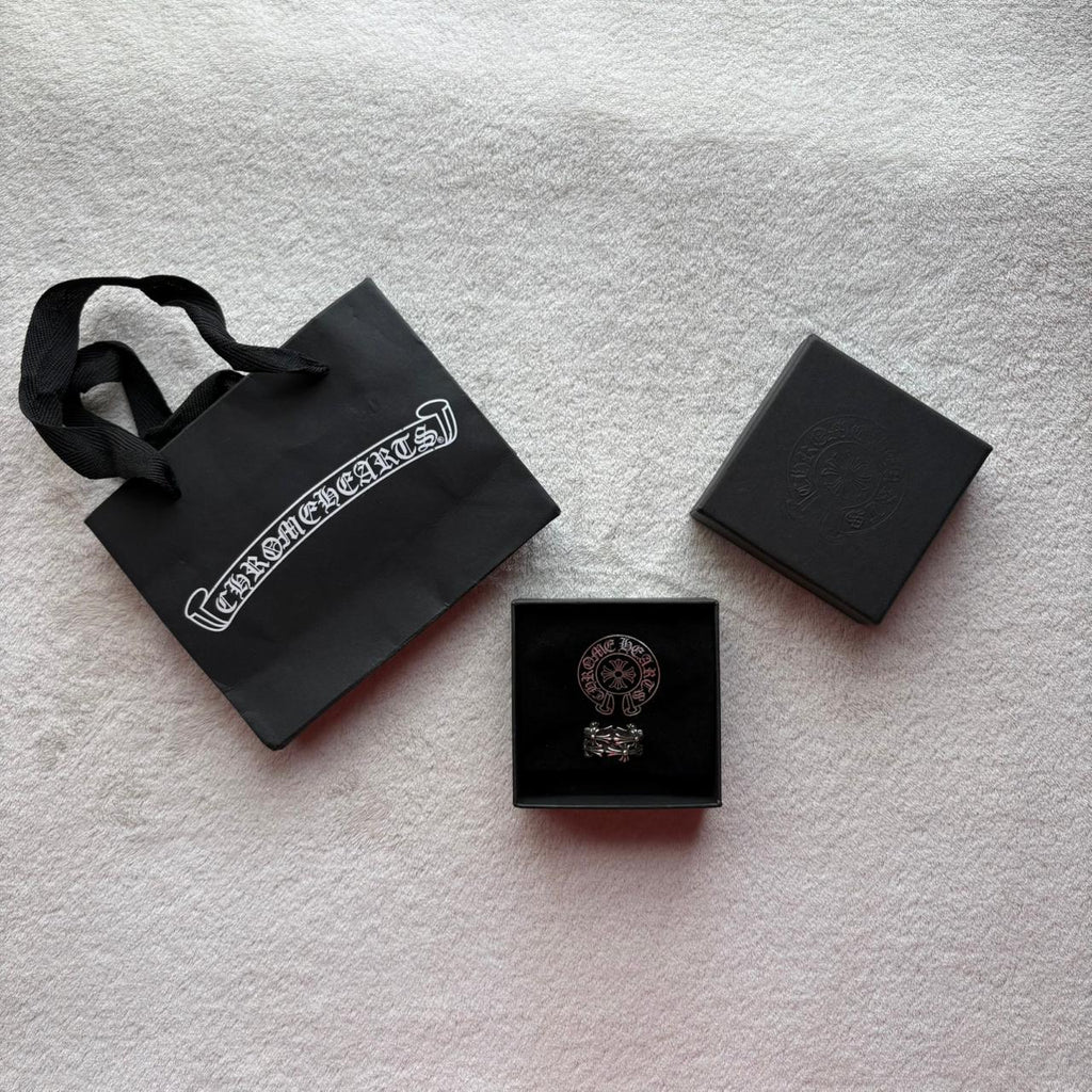 Chrome Hearts Cementery Cross Ring