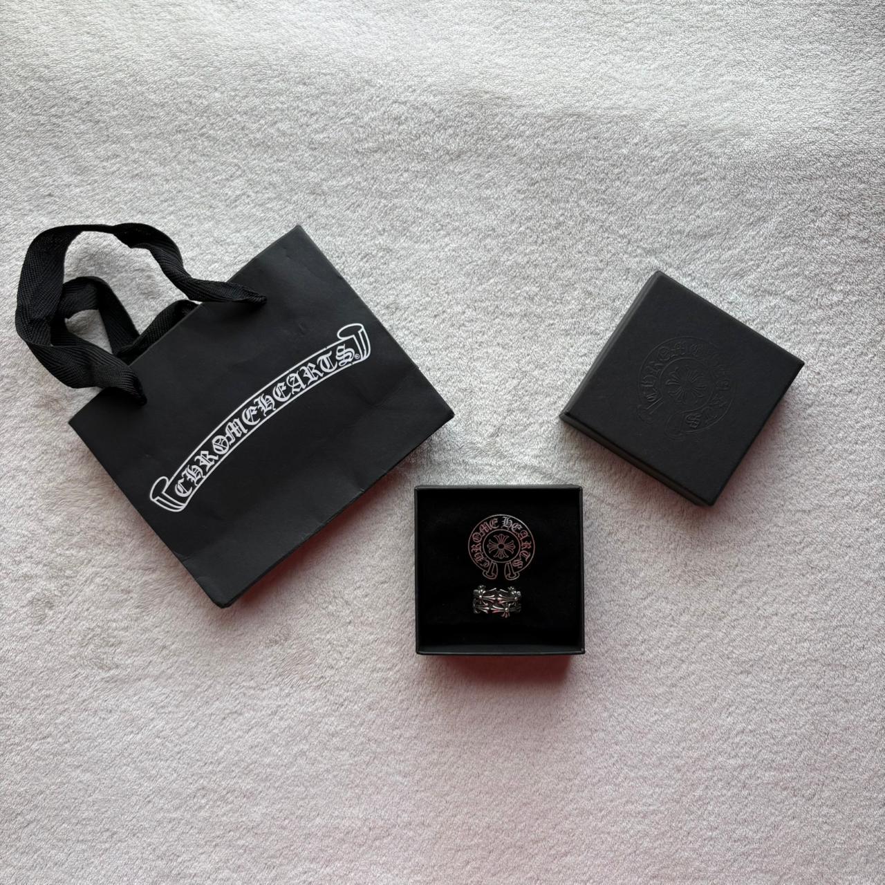Chrome Hearts Cementery Cross Ring