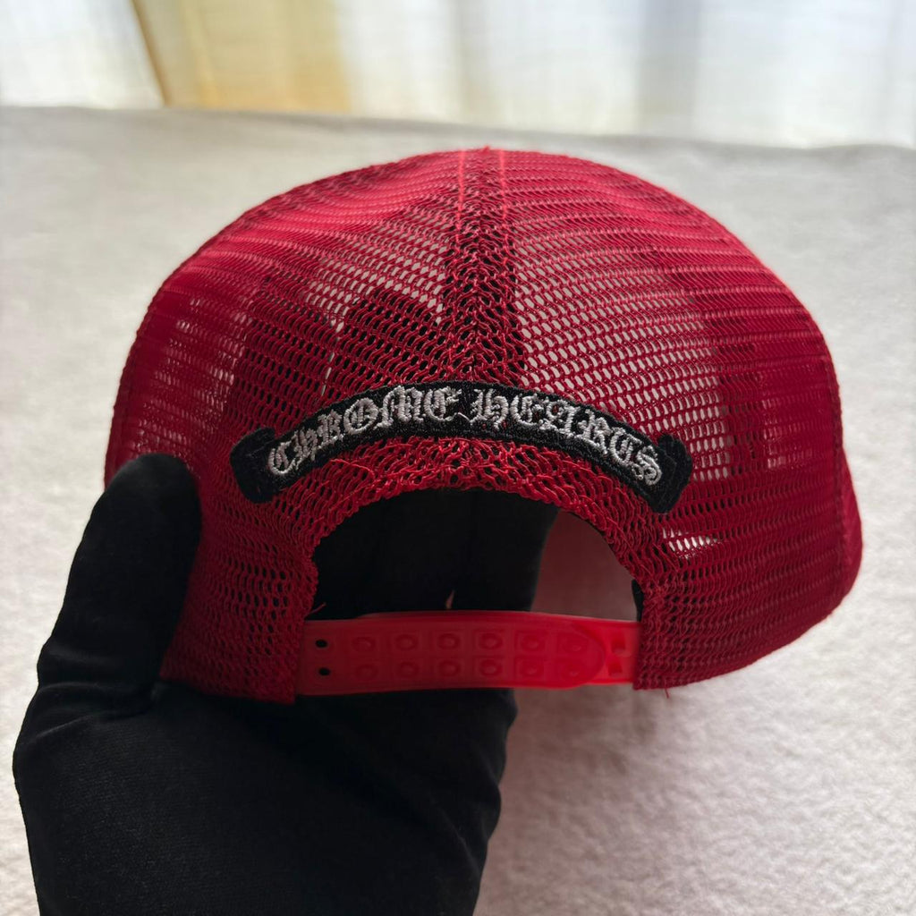 Chrome Hearts Matty Boy Sex Records Logo Trucker Hat