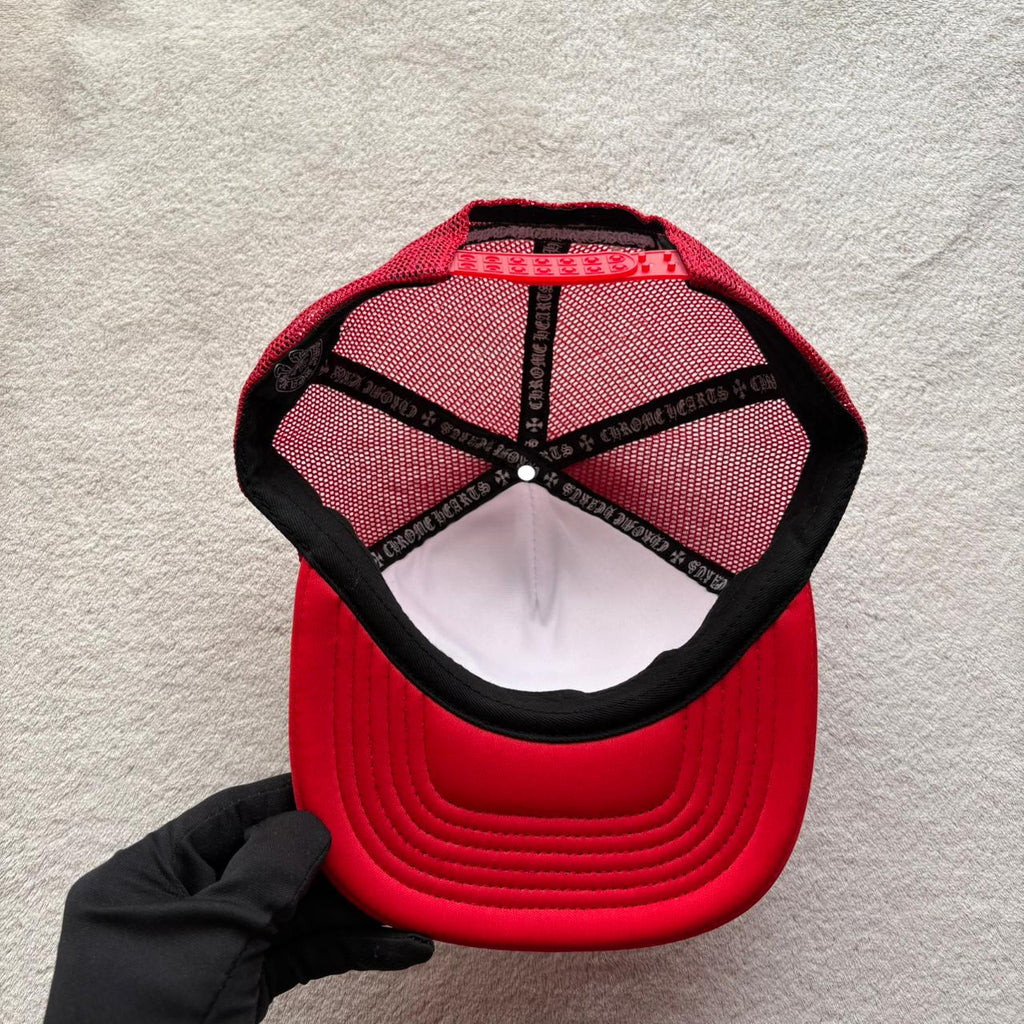 Chrome Hearts Matty Boy Sex Records Logo Trucker Hat