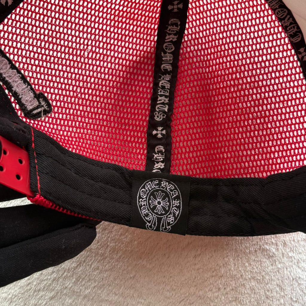 Chrome Hearts Matty Boy Sex Records Logo Trucker Hat