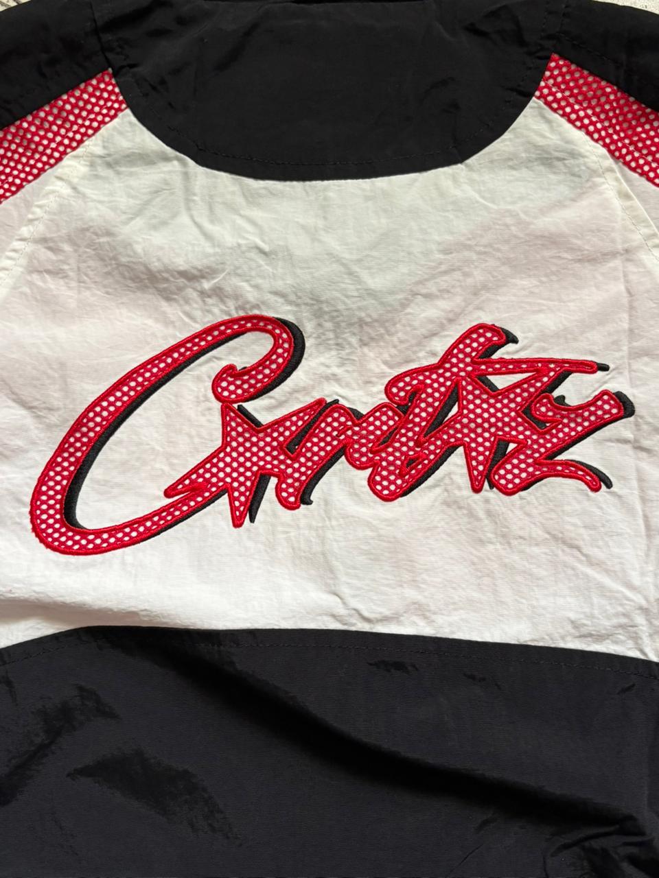 Corteiz Vertigo Shuku Jacket 'Black/Red'