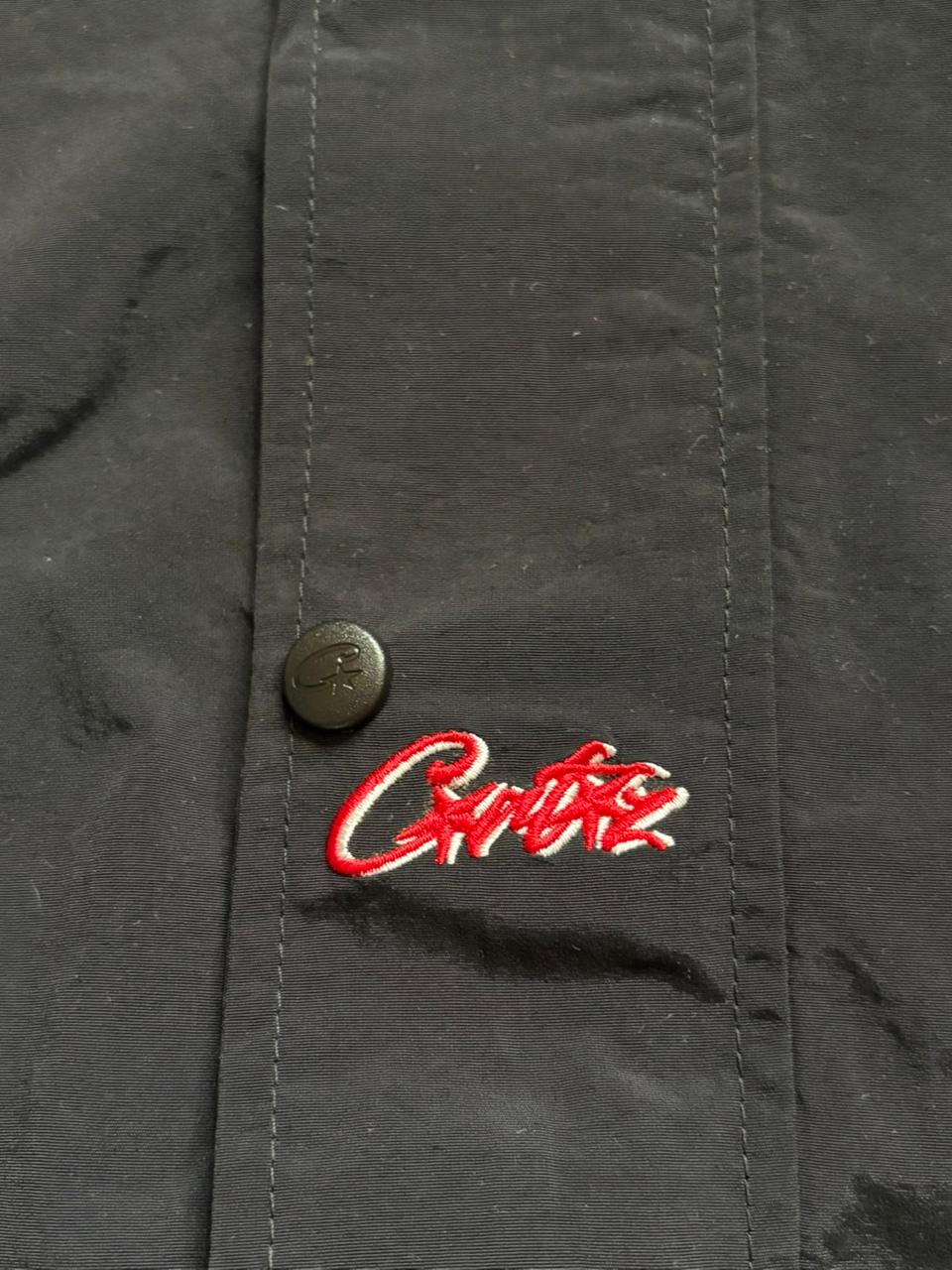 Corteiz Vertigo Shuku Jacket 'Black/Red'
