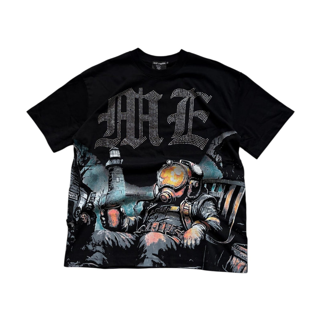 Mixed Emotion Astronaut Rhinestone Tee
