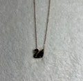 Swarovski Black Swan Necklace