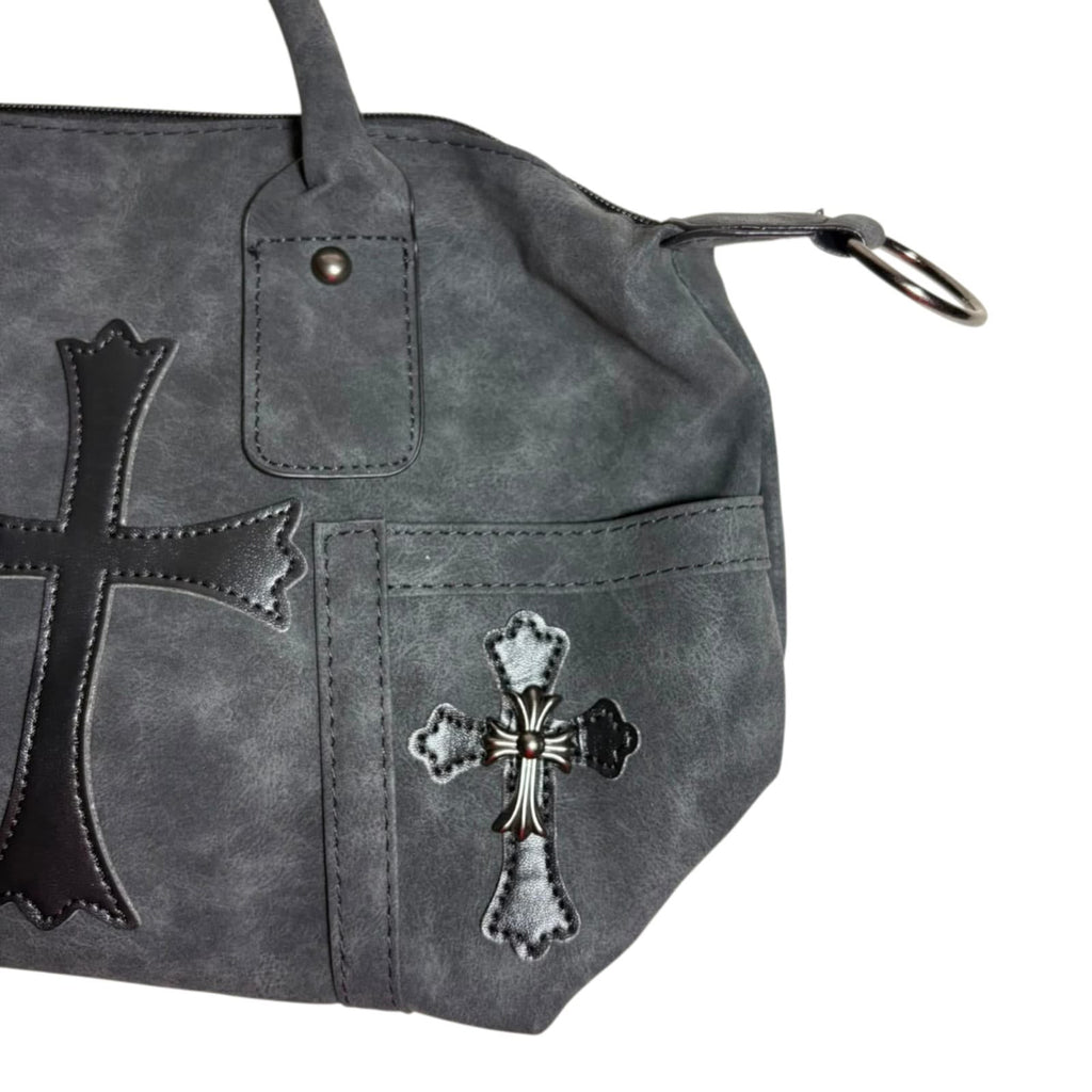 Cross Patch Shoulder Bag