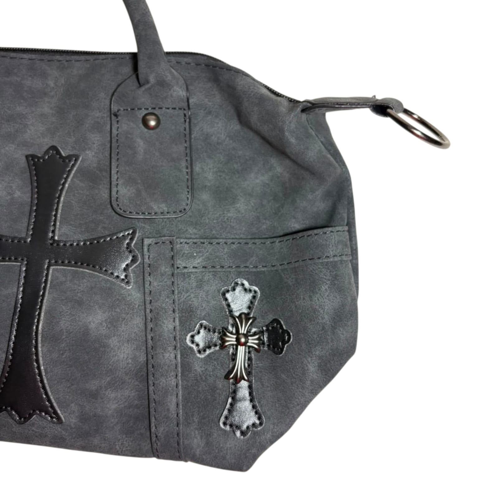 Cross Patch Shoulder Bag