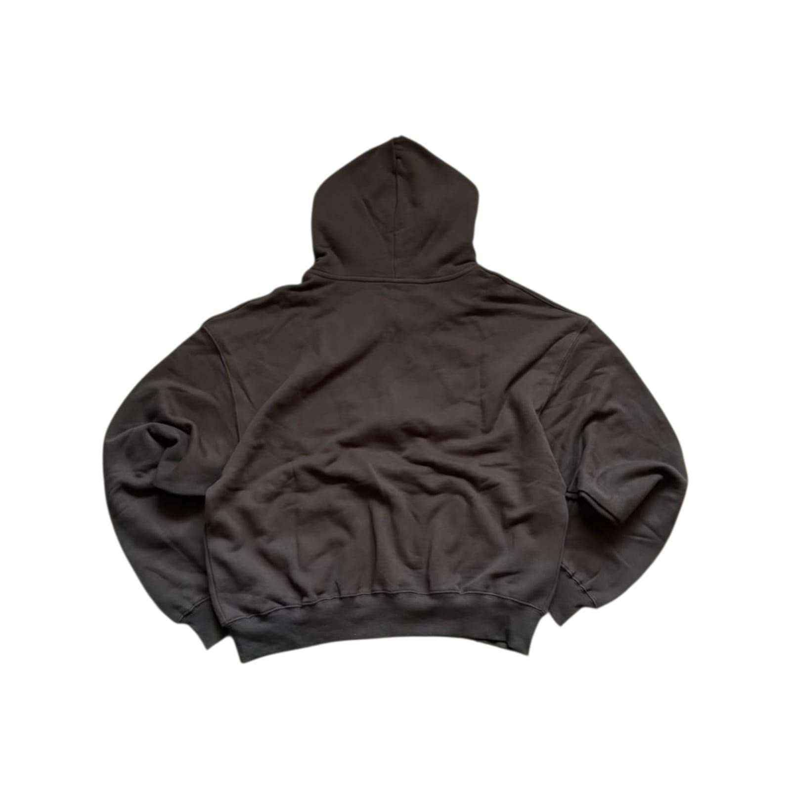Broken Planet Soot Black Zip-Up Hoodie