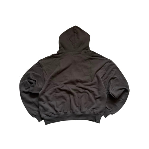 Broken Planet Soot Black Zip-Up Hoodie