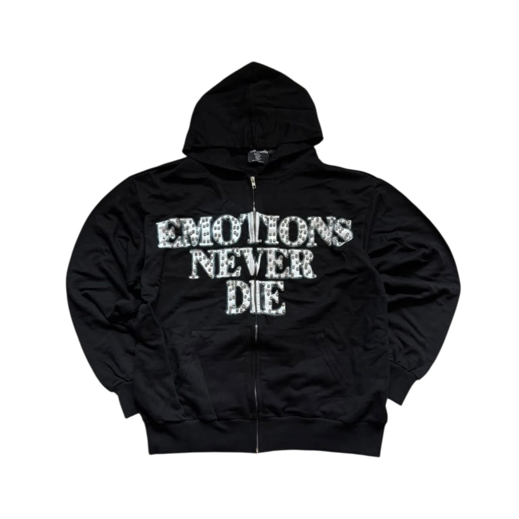 Mixed Emotions End Rhinestone Hoodie